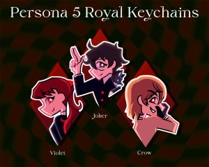 Persona 5 Royal Keychains | Image 2