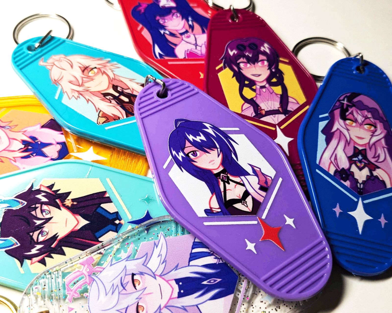 Honkai Star Rail Motel Keychains | Image 1