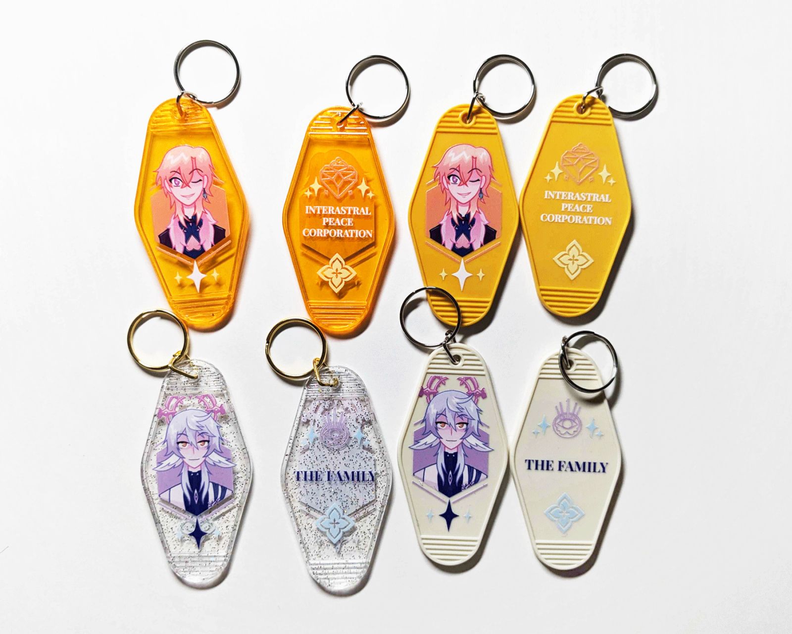 Honkai Star Rail Motel Keychains | Image 6