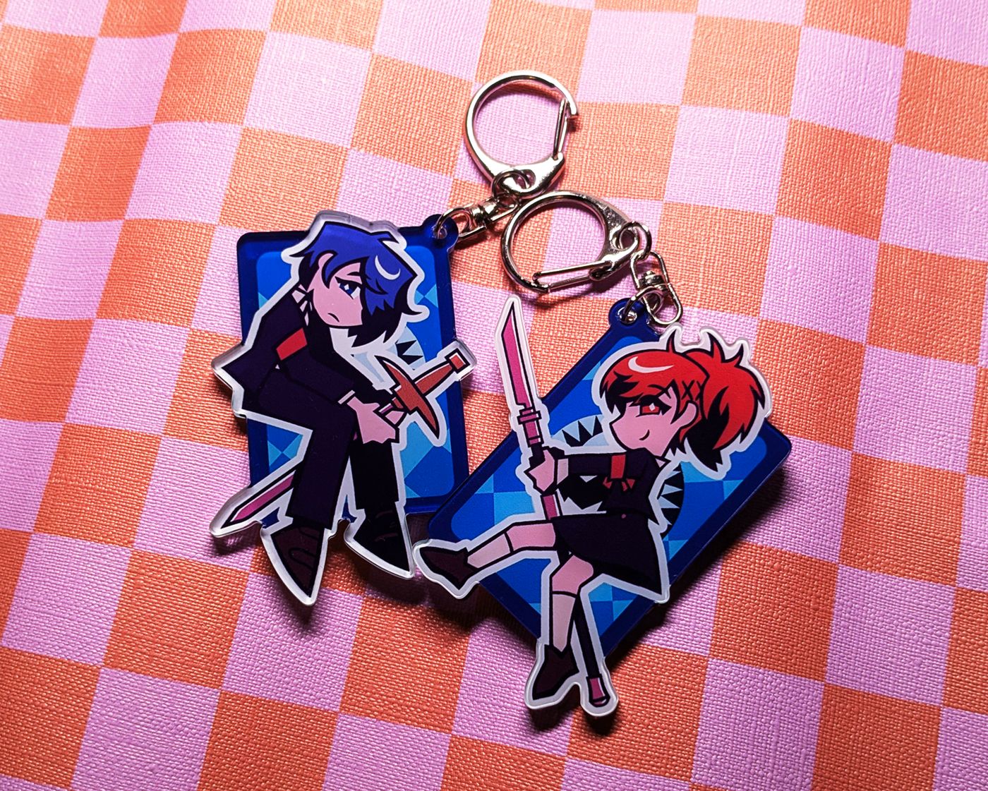 Persona 3 Protagonist Keychains | Image 8