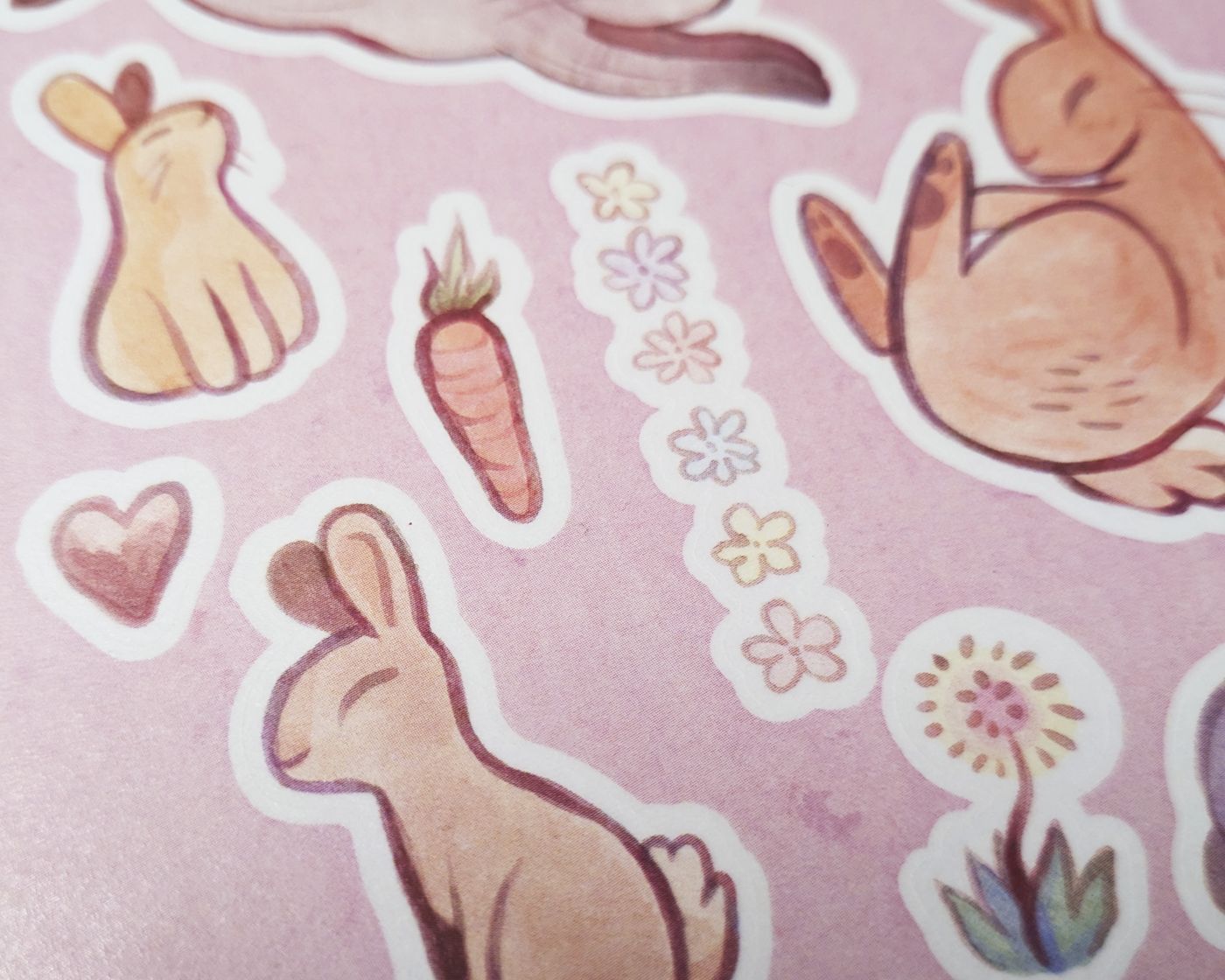 We Luv Buns Washi Sticker Sheet | Image 2