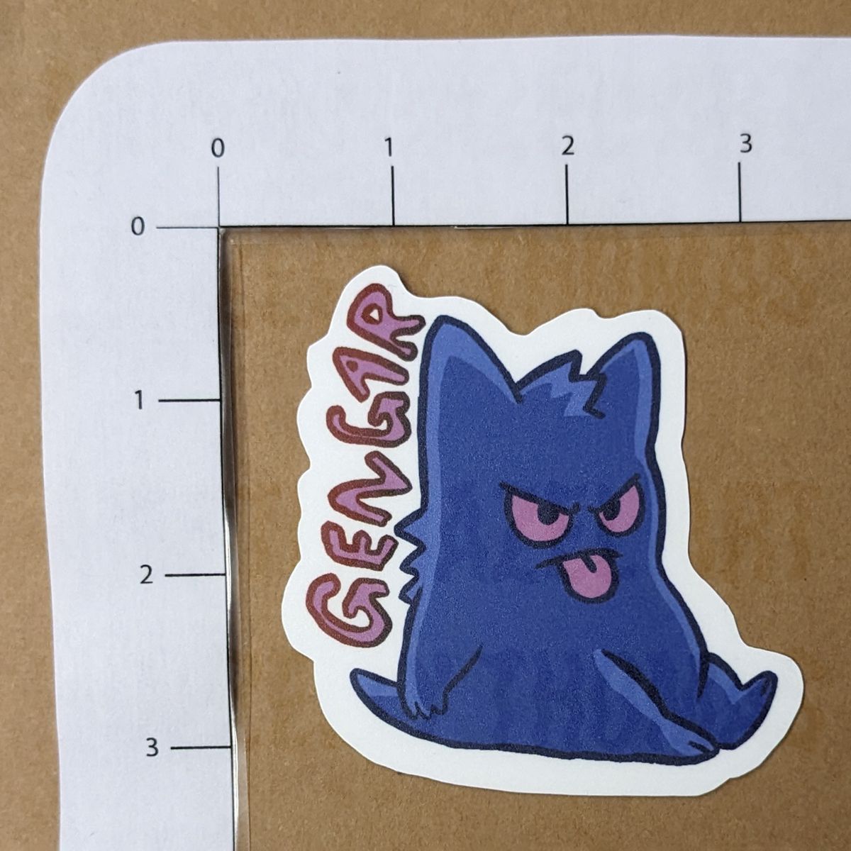 Grumpy Gengar Sticker | Image 2