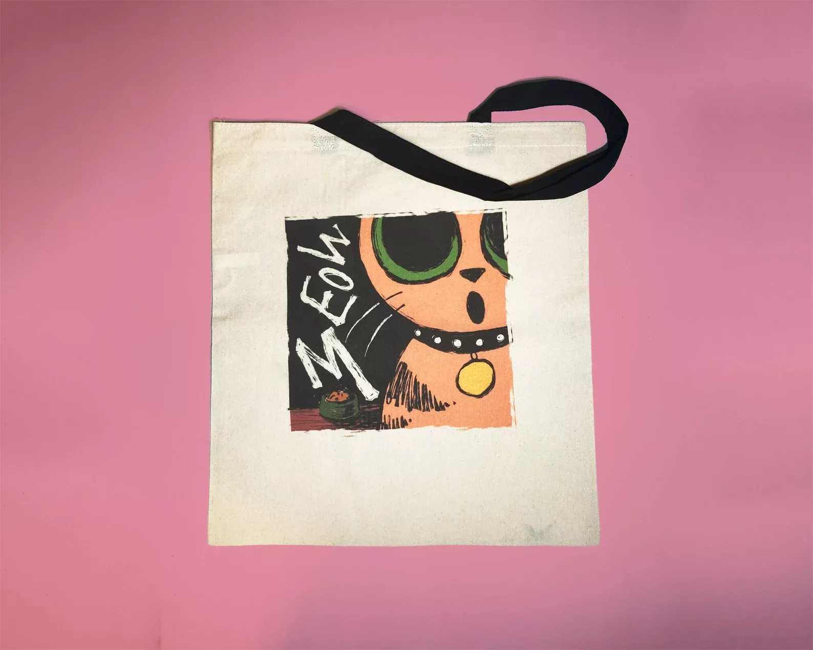 MEOW Tote Bag | Image 1