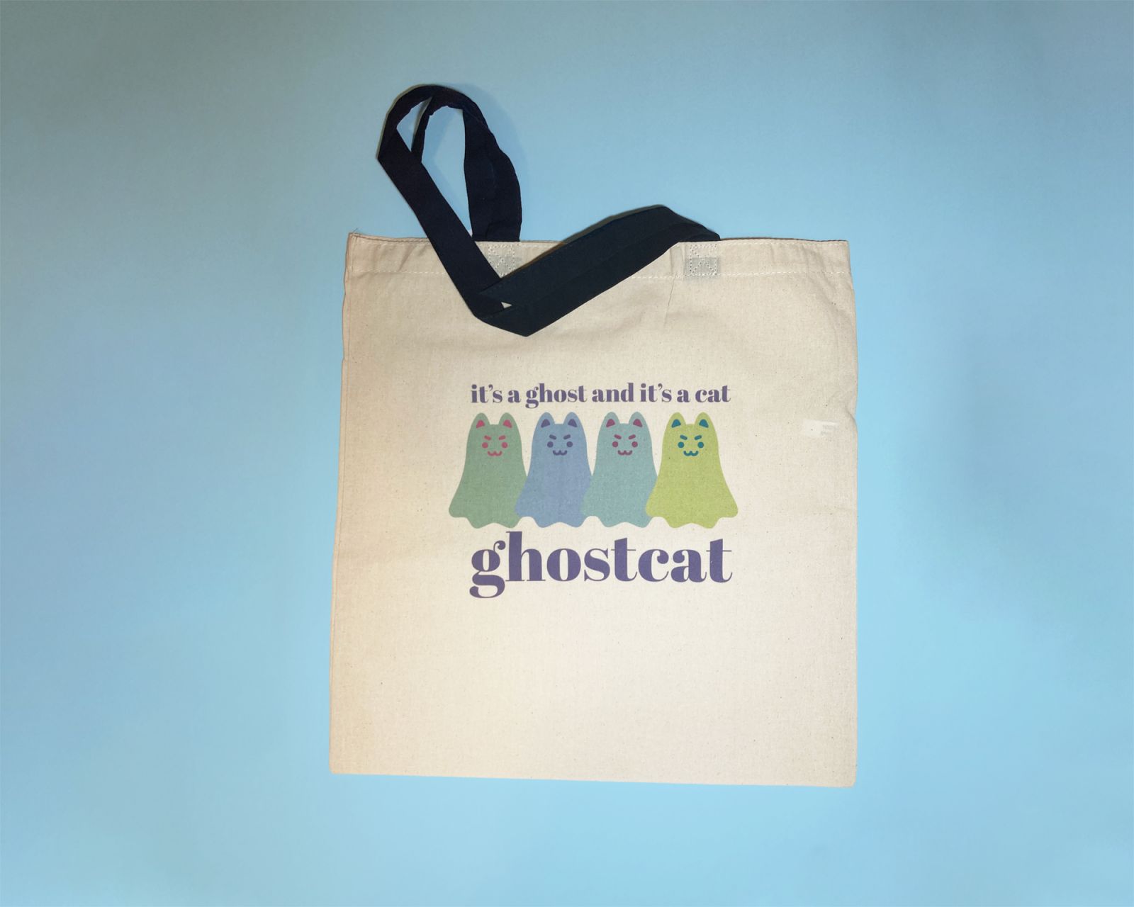Ghostcat Tote Bag | Image 1