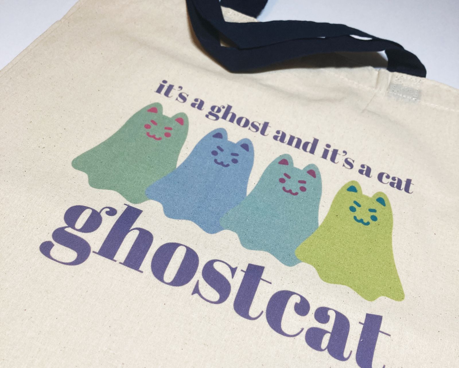 Ghostcat Tote Bag | Image 2