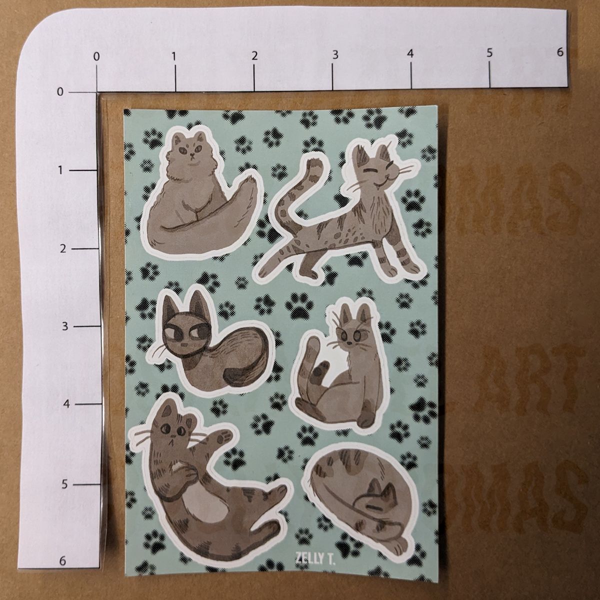 Cat Town Sticker Sheet | Image 3