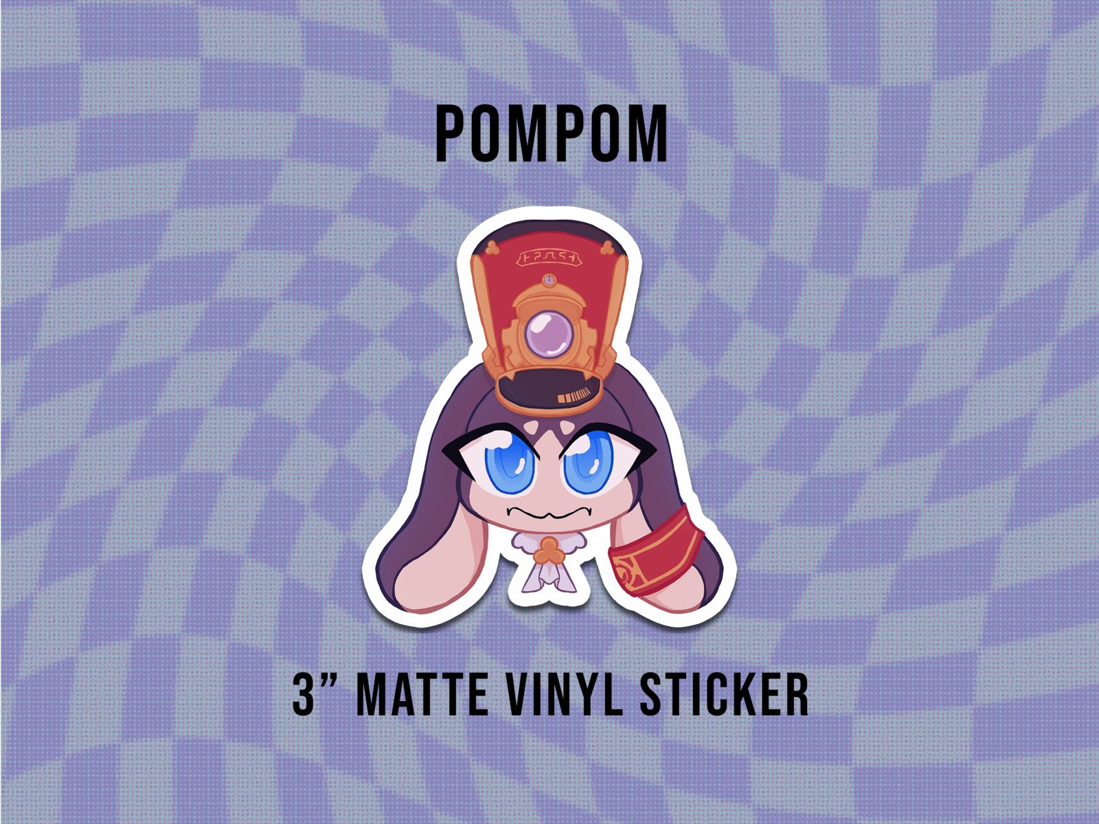 Pom-Pom Sticker | Image 1