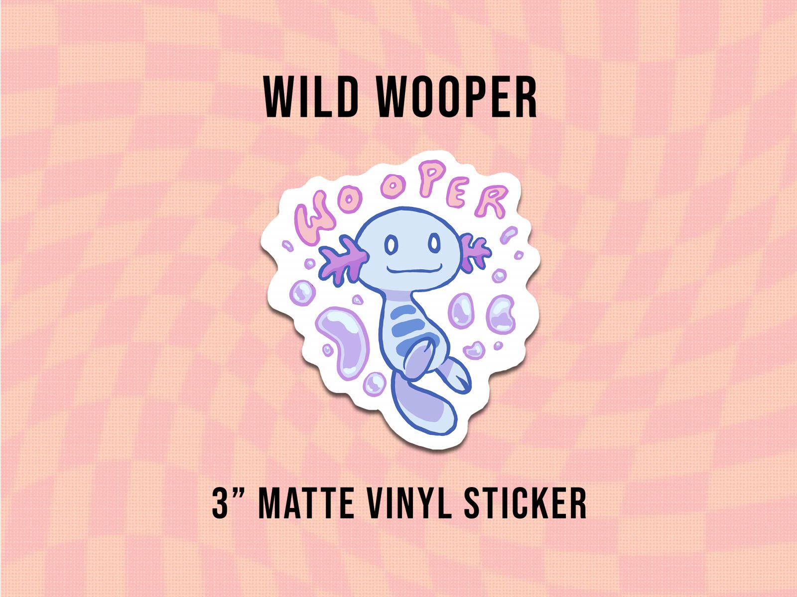 Wild Wooper Sticker | Image 1