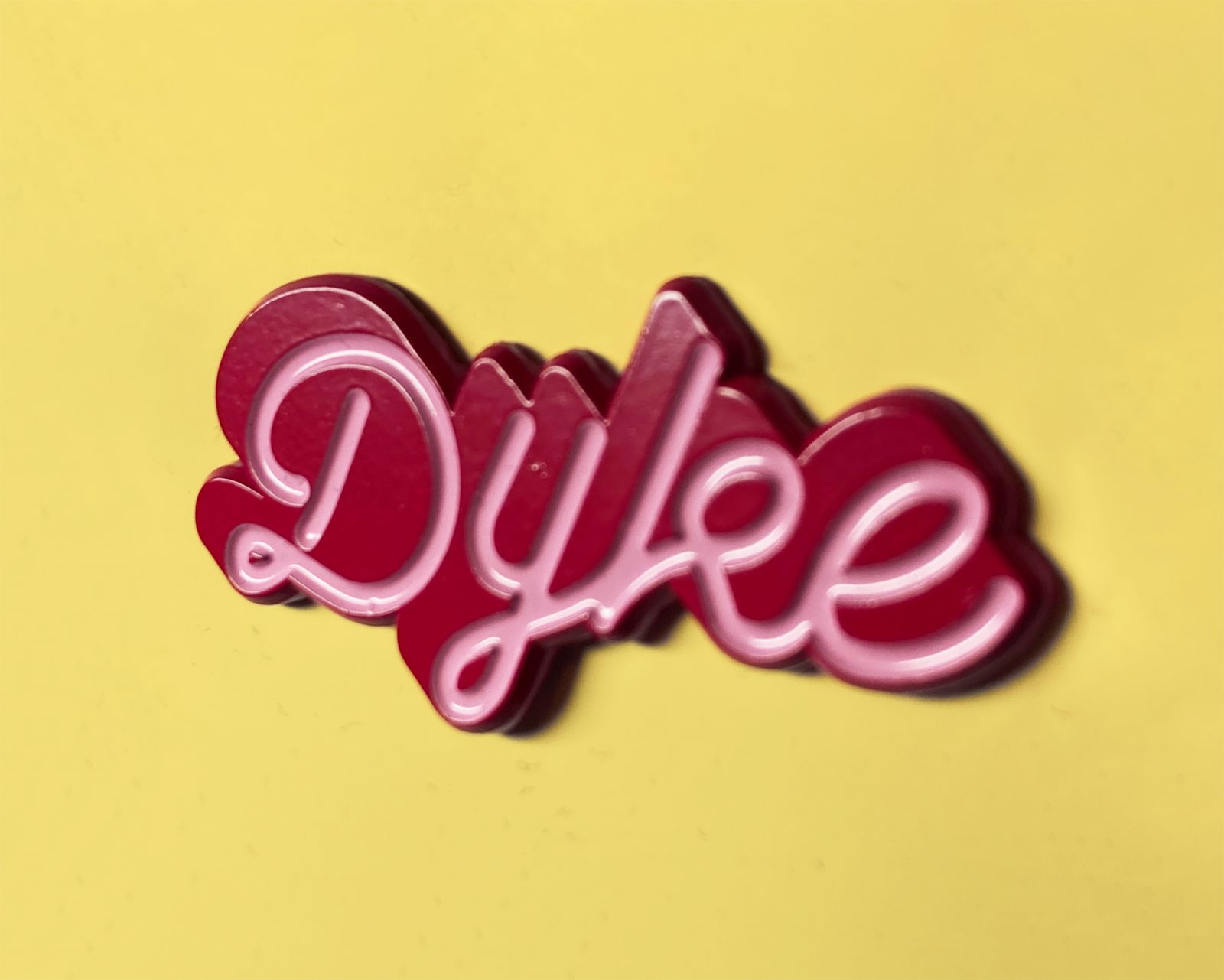 Dyke Dyed Enamel Pin | Image 2