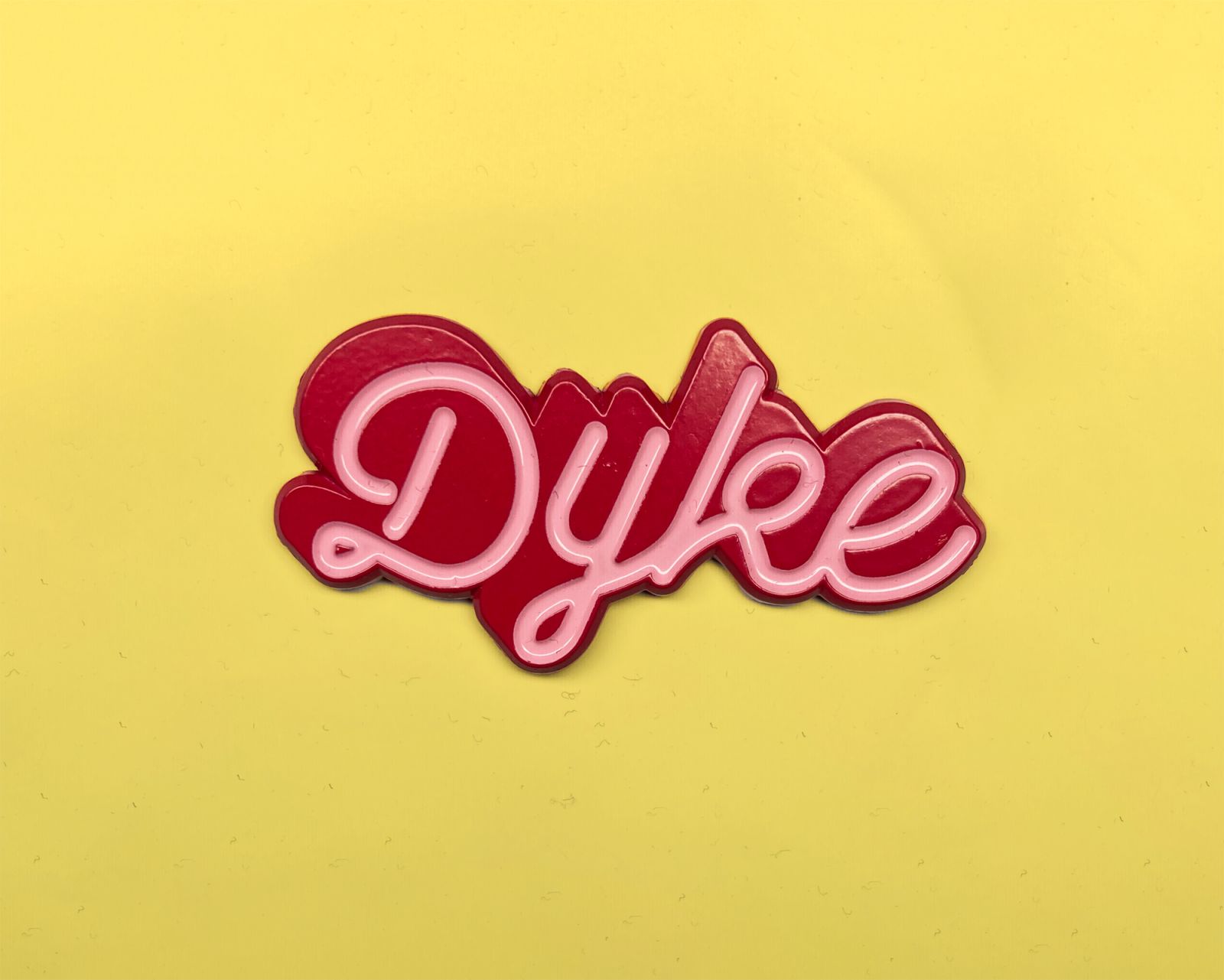 Dyke Dyed Enamel Pin | Image 1